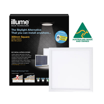 A photo of the product illume that is a skylight alternative.