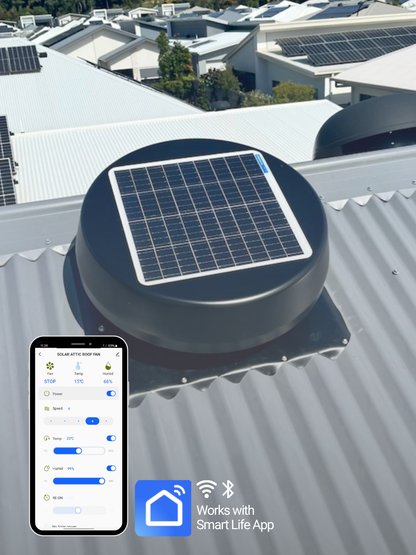 Smart Powerful Solar Roof Ventilator (KSV300SM)